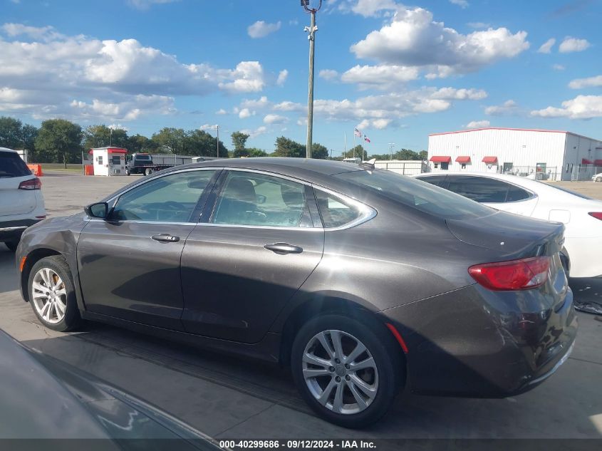 2017 Chrysler 200 Limited Platinum VIN: 1C3CCCAB4HN510117 Lot: 40299686