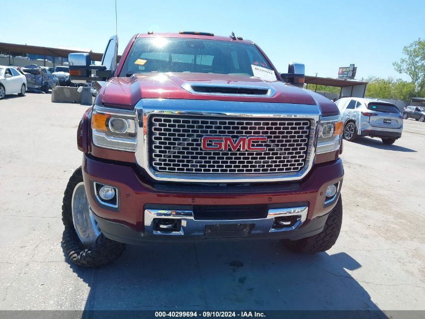 2017 GMC Sierra 2500Hd Denali VIN: 1GT12UEY3HF161052 Lot: 40299694