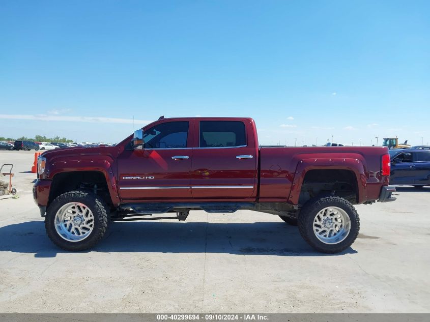 2017 GMC Sierra 2500Hd Denali VIN: 1GT12UEY3HF161052 Lot: 40299694