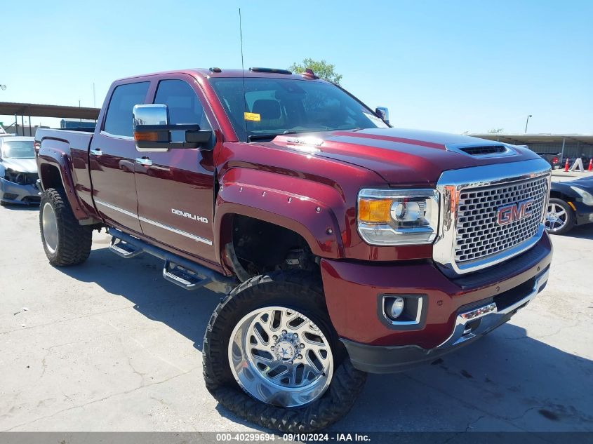 2017 GMC Sierra 2500Hd Denali VIN: 1GT12UEY3HF161052 Lot: 40299694