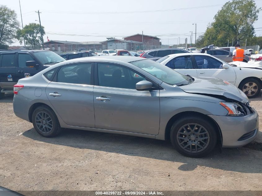 2014 Nissan Sentra Sv VIN: 3N1AB7AP9EL670744 Lot: 40299722