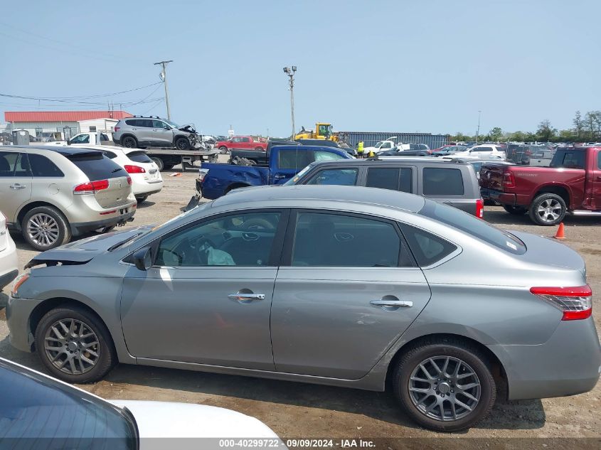 2014 Nissan Sentra Sv VIN: 3N1AB7AP9EL670744 Lot: 40299722