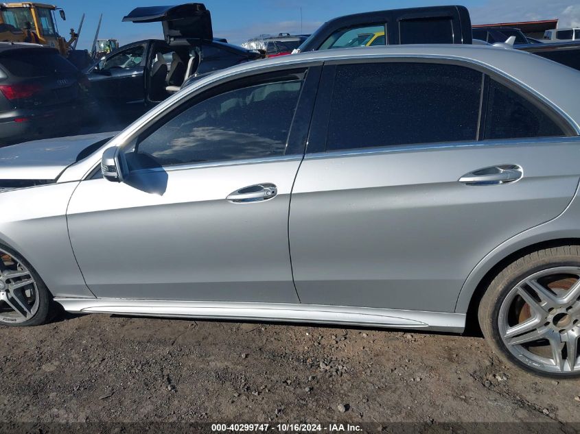 2014 Mercedes-Benz E 550 4Matic VIN: WDDHF9BB6EA821745 Lot: 40299747