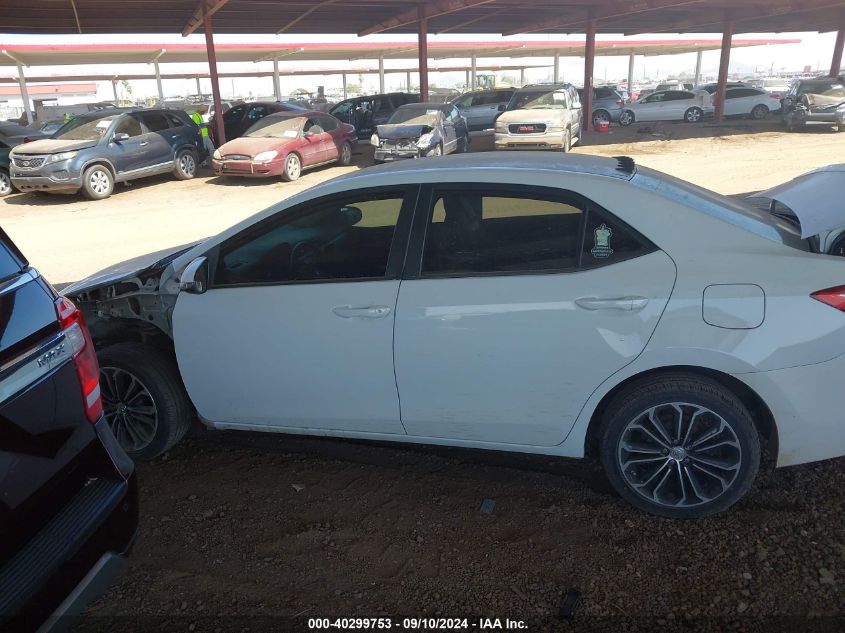 2014 Toyota Corolla L/Le/Le Pls/Prm/S/S Pls VIN: 5YFBURHE9EP016020 Lot: 40299753