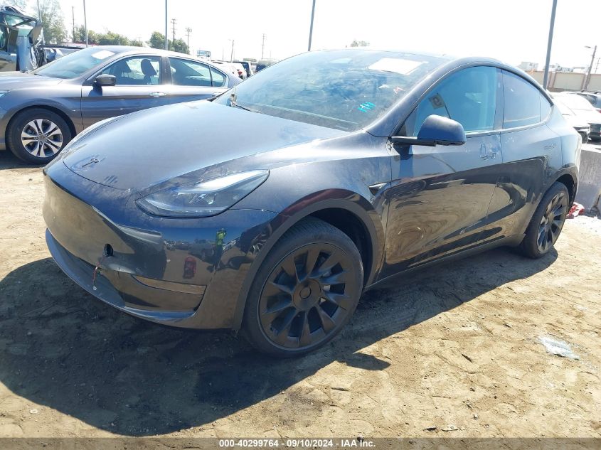 VIN 7SAYGDED7RF101989 2024 TESLA MODEL Y no.2