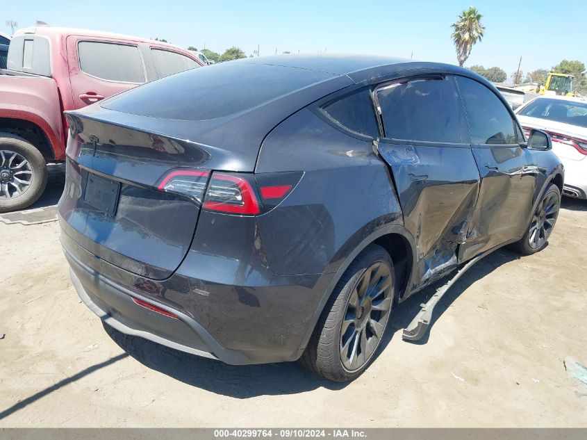 VIN 7SAYGDED7RF101989 2024 TESLA MODEL Y no.4