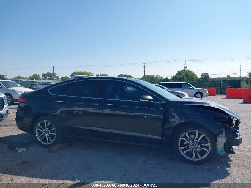 2019 Ford Fusion Sel VIN: 3FA6P0CD4KR117061 Lot: 40299766