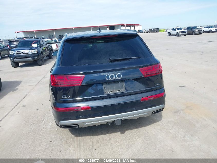 2018 Audi Q7 2.0T Premium VIN: WA1LHAF72JD006127 Lot: 40299774