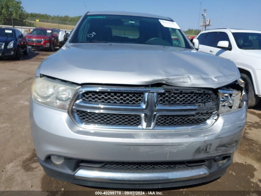 2013 Dodge Durango Sxt VIN: 1C4RDHAG5DC527462 Lot: 40299778