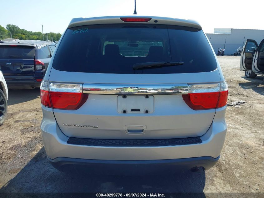 2013 Dodge Durango Sxt VIN: 1C4RDHAG5DC527462 Lot: 40299778