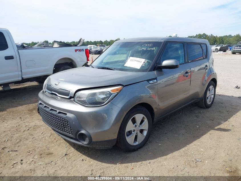 VIN KNDJN2A27F7199792 2015 KIA Soul no.2