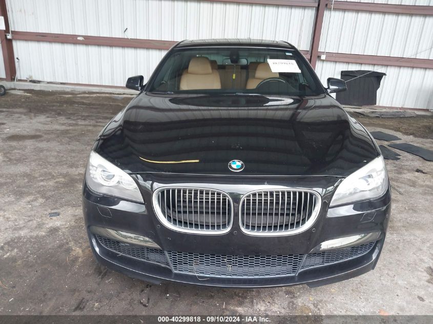 2012 BMW 750 Li VIN: WBAKB8C53CDX20766 Lot: 40299818