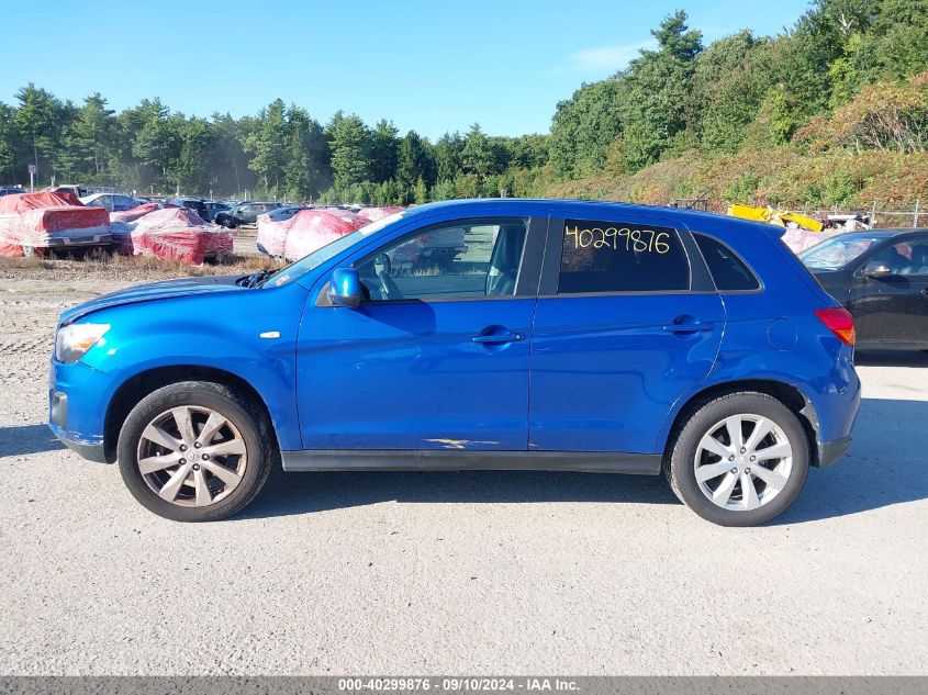 2015 Mitsubishi Outlander Sport Es VIN: 4A4AR3AUXFE025358 Lot: 40299876