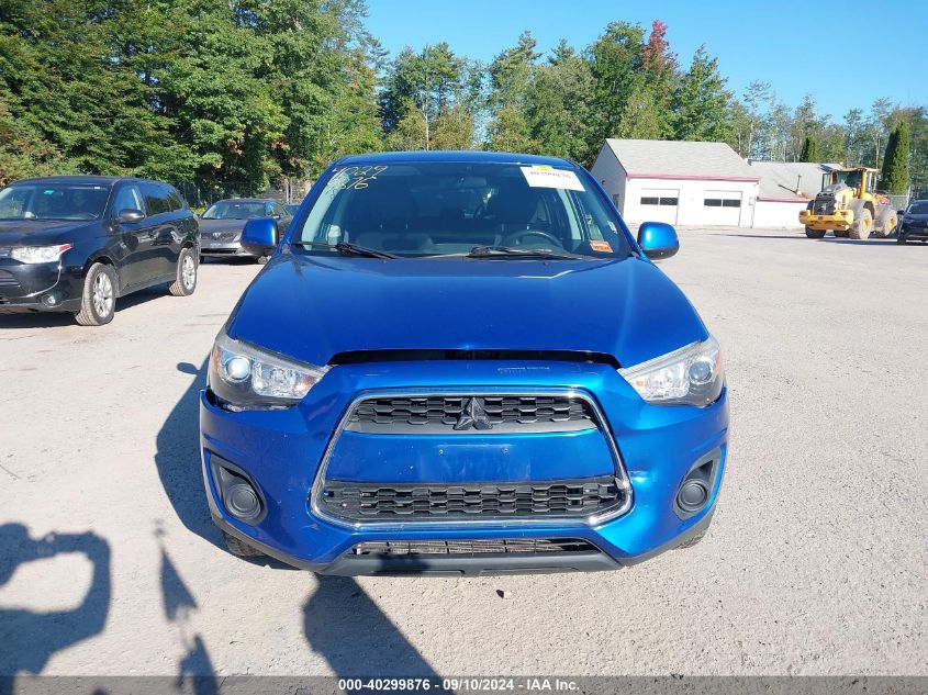 2015 Mitsubishi Outlander Sport Es VIN: 4A4AR3AUXFE025358 Lot: 40299876