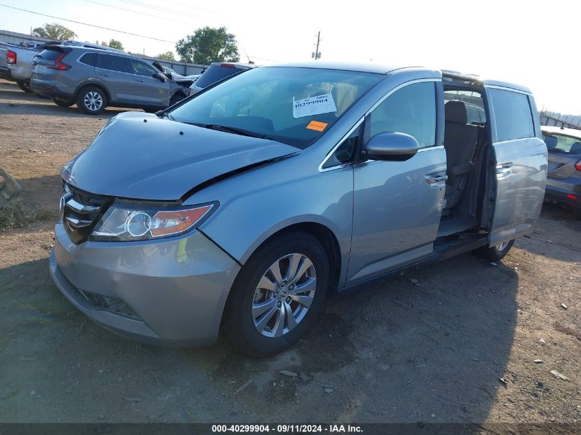 VIN 5FNRL5H38GB156888 2016 Honda Odyssey, SE no.2