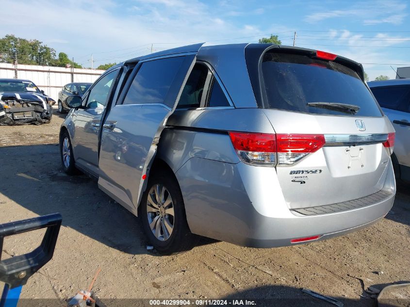 VIN 5FNRL5H38GB156888 2016 Honda Odyssey, SE no.3