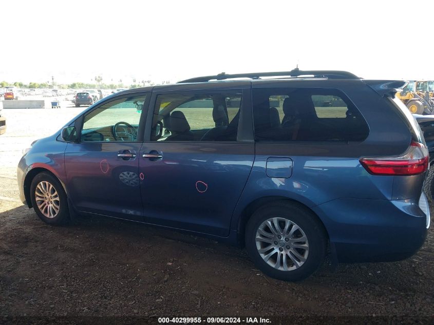 2017 Toyota Sienna Limited 7 Passenger/Limited Premium 7 Passenger/Xle 7 Passenger/Xle 8 Passenger VIN: 5TDYZ3DC7H5866509 Lot: 40299955