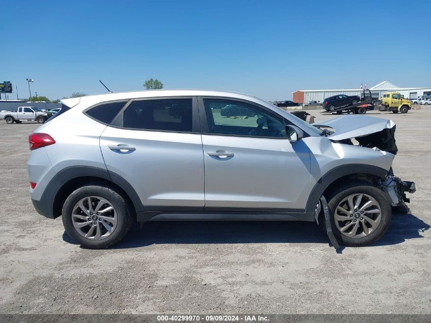 KM8J2CA43JU814392 2018 Hyundai Tucson Se