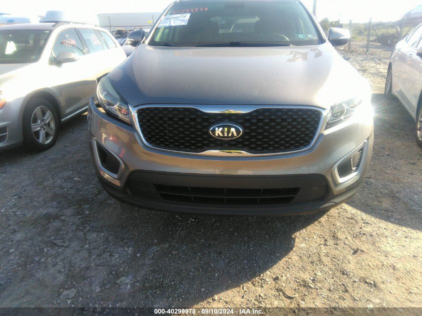 2018 Kia Sorento Lx/L VIN: 5XYPGDA5XJG374199 Lot: 40299978