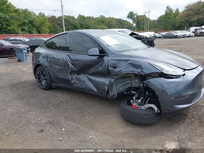 2023 TESLA MODEL Y AWD/PERFORMANCE DUAL MOTOR ALL-WHEEL DRIVE - 7SAYGDEF1PF750802