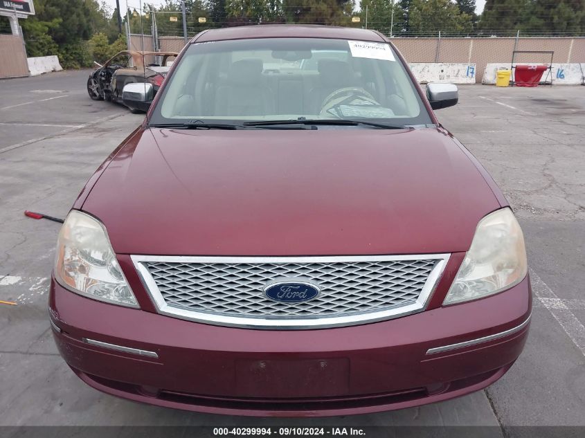 2005 Ford Five Hundred Limited VIN: 1FAFP25135G110225 Lot: 40299994