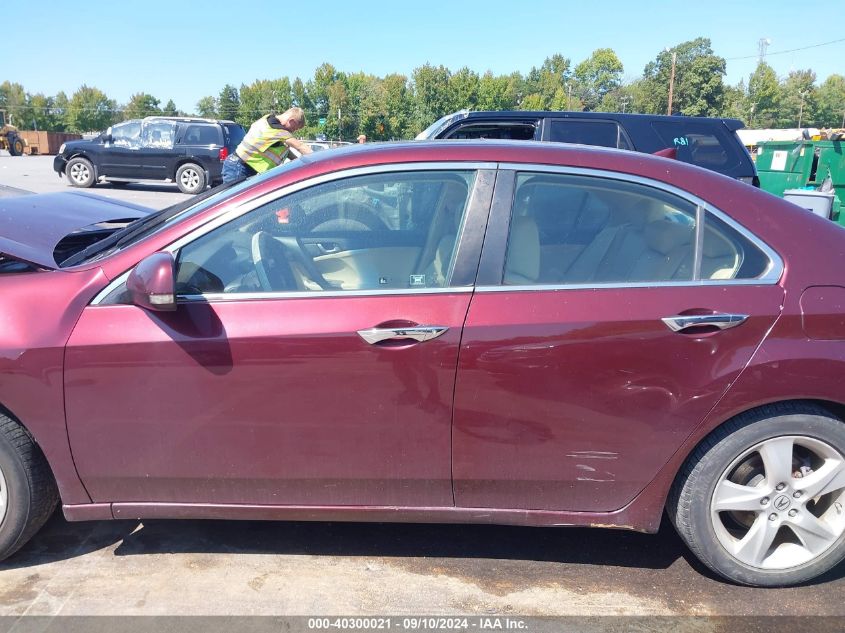 2010 Acura Tsx VIN: JH4CU2F66AC039828 Lot: 40300021