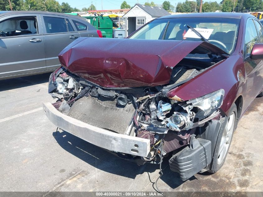 2010 Acura Tsx VIN: JH4CU2F66AC039828 Lot: 40300021