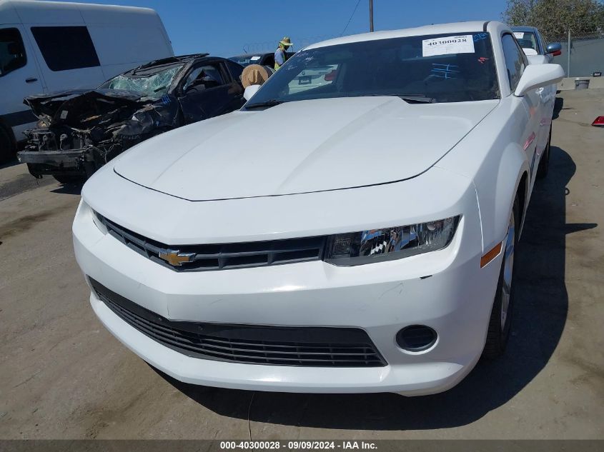 2014 Chevrolet Camaro 2Ls VIN: 2G1FA1E32E9150357 Lot: 40300028