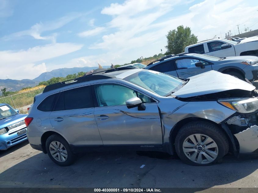 2015 Subaru Outback 2.5I Premium VIN: 4S4BSAHC4F3361192 Lot: 40300051