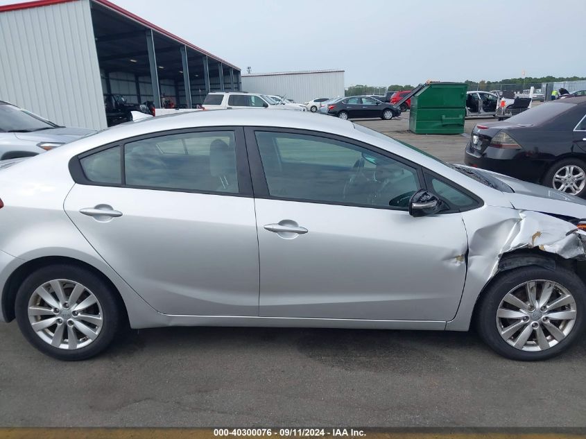 2015 Kia Forte Lx VIN: KNAFX4A61F5256110 Lot: 40300076