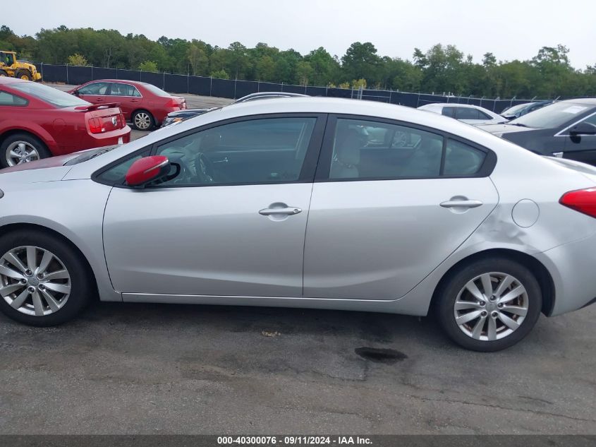 2015 Kia Forte Lx VIN: KNAFX4A61F5256110 Lot: 40300076