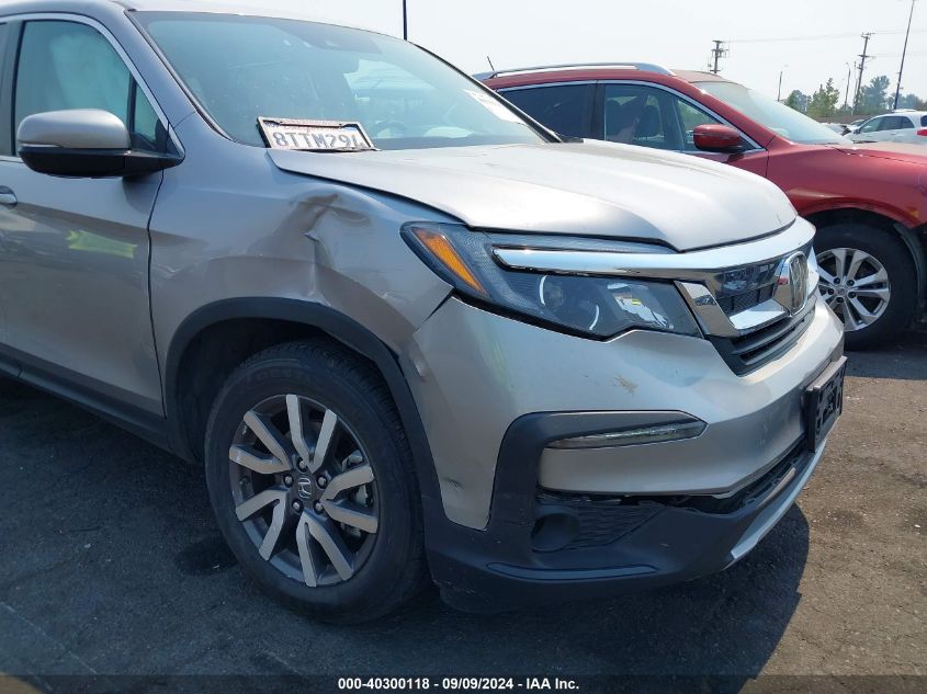 2020 Honda Pilot 2Wd Ex-L VIN: 5FNYF5H53LB024149 Lot: 40300118