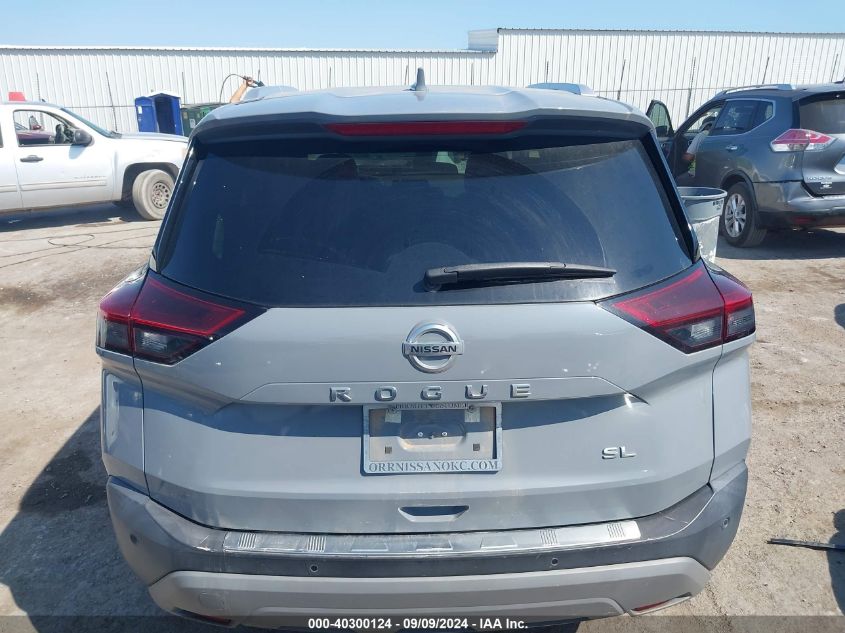 2021 Nissan Rogue Sl Fwd VIN: 5N1AT3CA9MC776239 Lot: 40300124