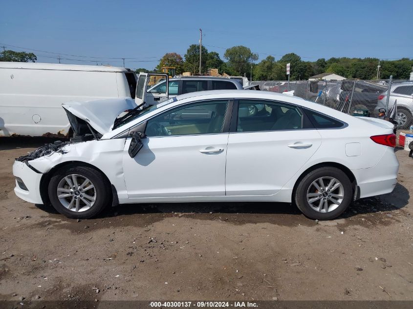 2015 Hyundai Sonata Se VIN: 5NPE24AF5FH200068 Lot: 40300137