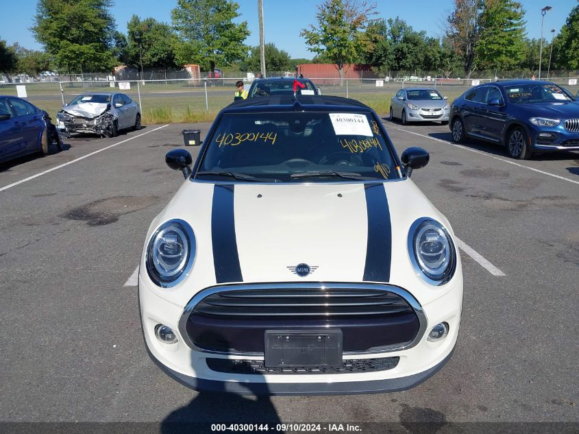 2021 Mini Convertible VIN: WMWWJ3C06M3M17905 Lot: 40300144