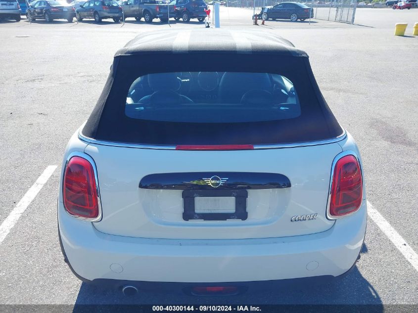 2021 Mini Convertible VIN: WMWWJ3C06M3M17905 Lot: 40300144