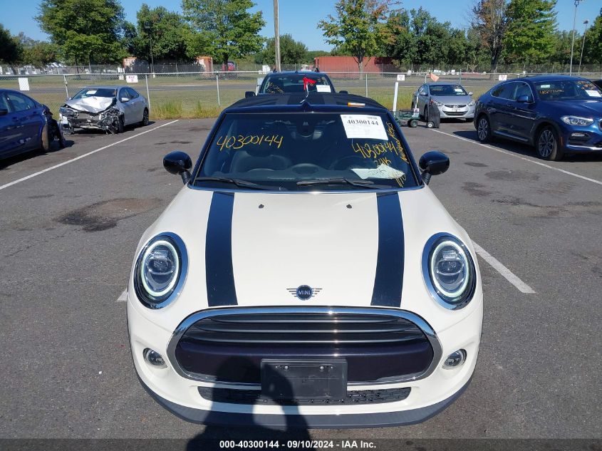 2021 Mini Convertible VIN: WMWWJ3C06M3M17905 Lot: 40300144