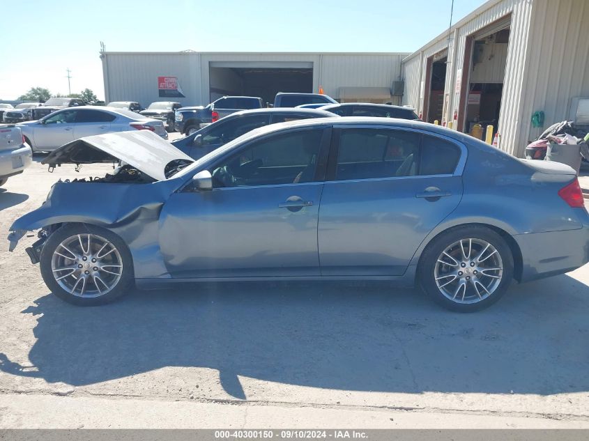 2010 Infiniti G37 Sport VIN: JN1CV6AP1AM402930 Lot: 40300150