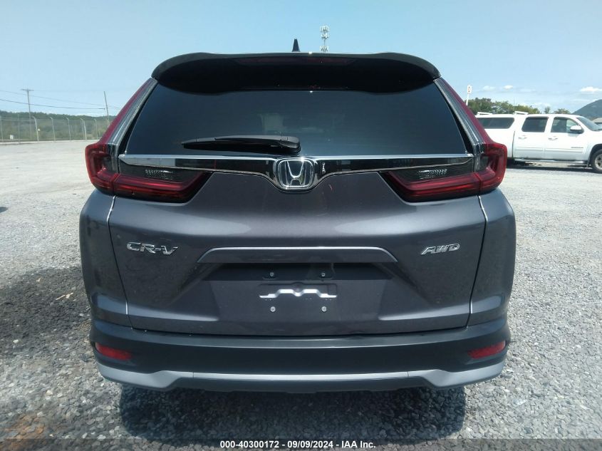 2021 Honda Cr-V Awd Ex-L VIN: 2HKRW2H84MH673605 Lot: 40300172