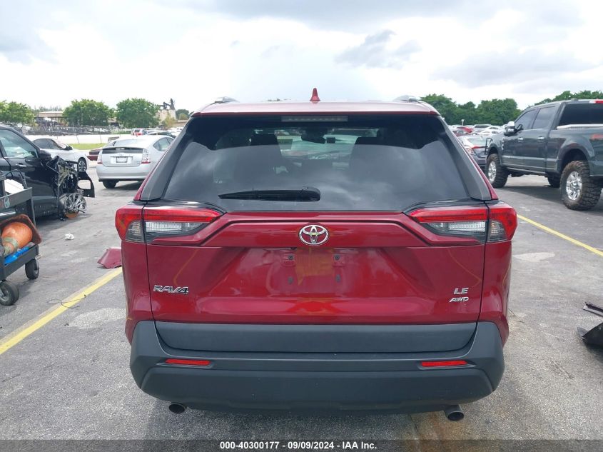 2021 Toyota Rav4 Le VIN: 2T3G1RFV9MW190871 Lot: 40300177