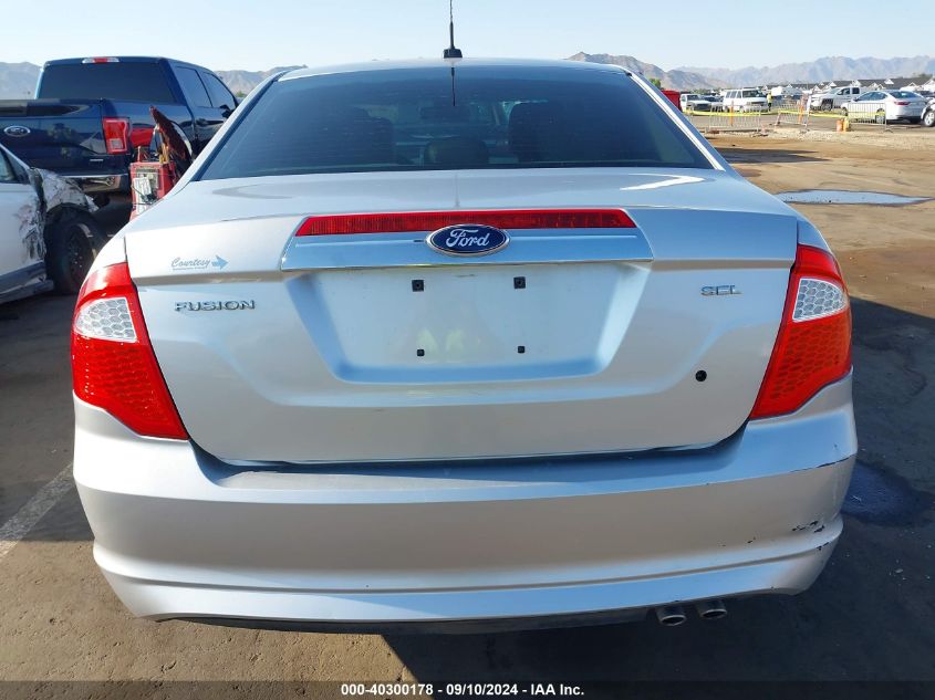 2012 Ford Fusion Sel VIN: 3FAHP0JA8CR266592 Lot: 40300178