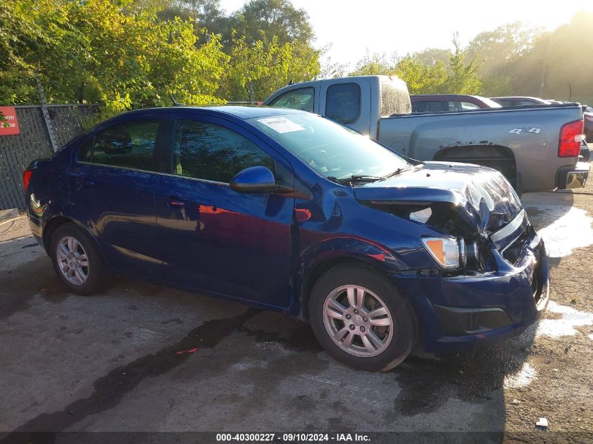 2014 Chevrolet Sonic Lt Auto VIN: 1G1JC5SH3E4222018 Lot: 40300227