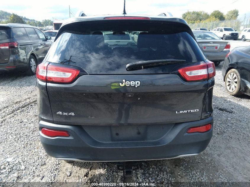 2014 Jeep Cherokee Limited VIN: 1C4PJMDB6EW290134 Lot: 40300228