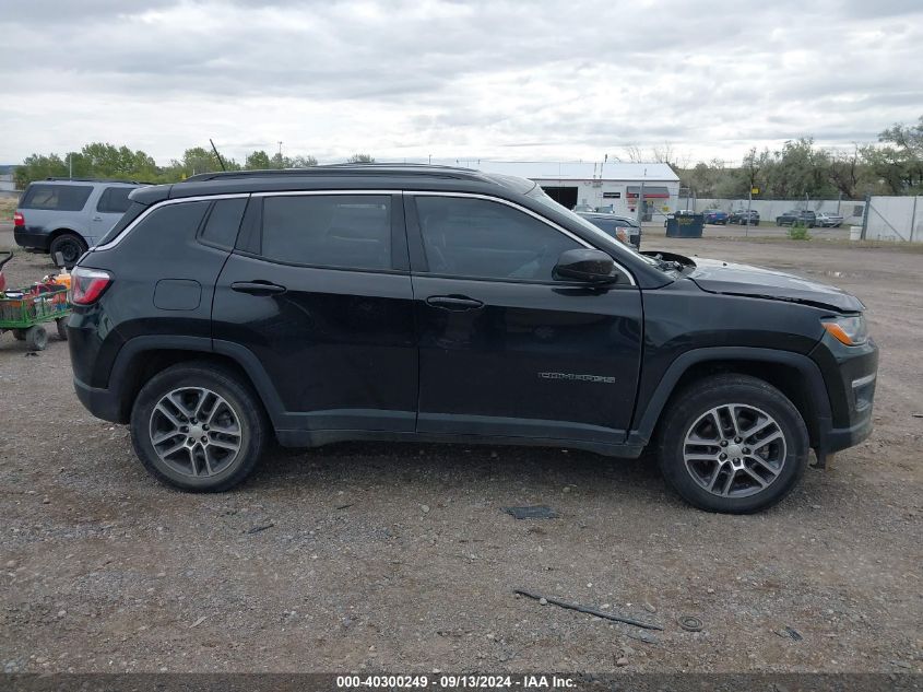 2017 Jeep Compass Latitude VIN: 3C4NJDBB7HT666568 Lot: 40300249