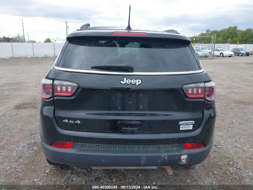 2017 Jeep Compass Latitude VIN: 3C4NJDBB7HT666568 Lot: 40300249