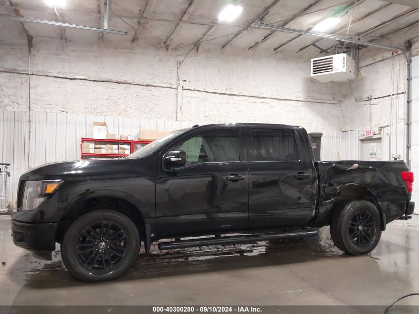 2019 Nissan Titan Sv VIN: 1N6AA1E55KN533833 Lot: 40300280