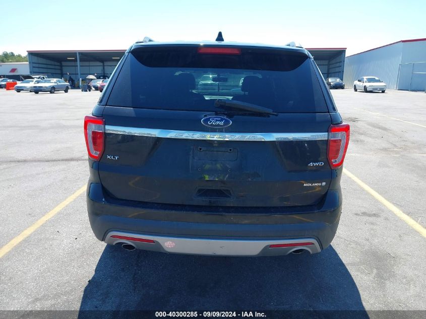 2017 Ford Explorer Xlt VIN: 1FM5K8D84HGD33296 Lot: 40300285