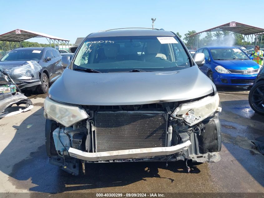 2012 Nissan Quest Sl VIN: JN8AE2KP5C9050571 Lot: 40300299