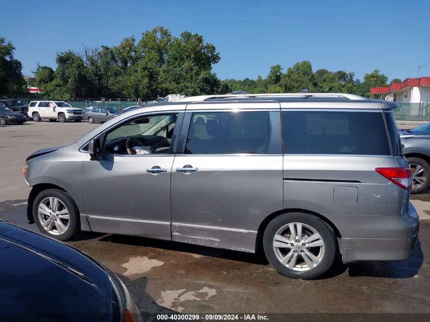 2012 Nissan Quest Sl VIN: JN8AE2KP5C9050571 Lot: 40300299