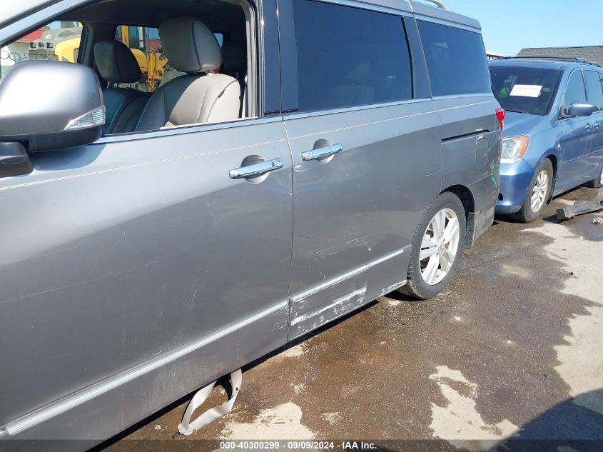 2012 Nissan Quest Sl VIN: JN8AE2KP5C9050571 Lot: 40300299